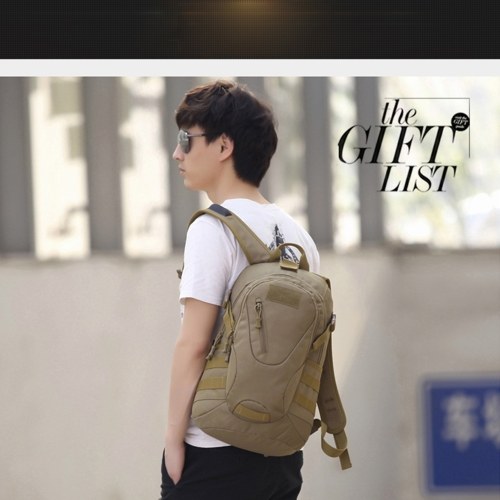 

Outdoor Backpack Men & Women Summer Camp Shoulder Bag Wear-Resistant Oxford Cloth Mountaineering Student Bag