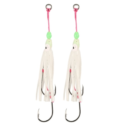 2PCS pesca señuelos suaves