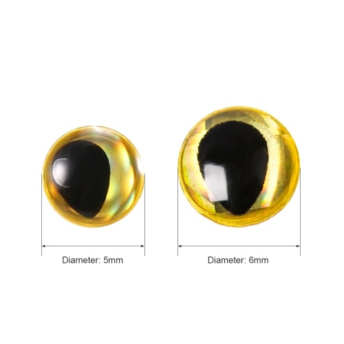 

Fishing Lure Eyes Holographic Fishing Eyes Fly Tying Fishing Lure Eyes