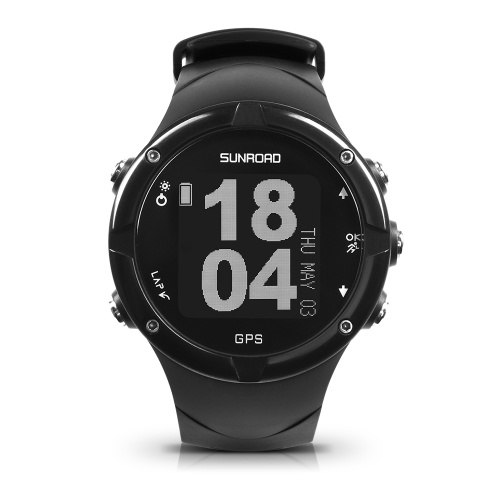 

Sunroad GPS Smart Watch 50M Водонепроницаемый монитор сердечного ритма Activity Tracker Watch Наружный мульти-спортивный триатлон Running Watch для мужчин