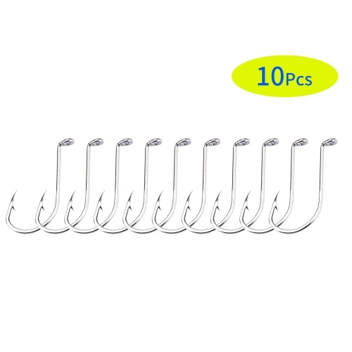 

10Pcs Stainless Steel Fishing Hook
