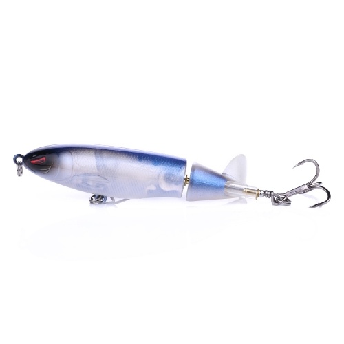 

Hard Fishing Bait Pencil Fishing Lure 13g/10cm Topwater Weever Bass Perch Snakehead Rotating Spinner Rattle Tail Bait