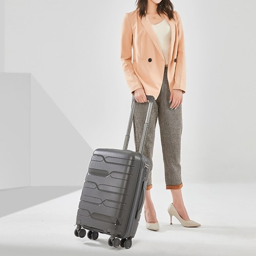 

ABODY 20inch Luggage with Lock Carry On Luggage Suitcase with 4 Spinner Wheels