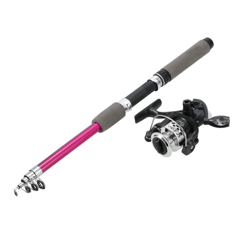 

Children's Kids' Fishing Tackle Kit Portable Rod Reel Set with 1.8m Retractable Fishing Rod Fishing Reel Fishing Bag
