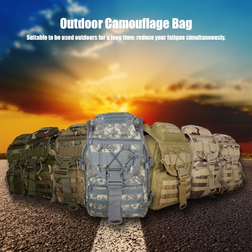 

Outdoor Gear Backpack Durable Daypack Pack Large Capacity Camouflage Bag Water Resistant Utility Sport Bag for Hunting Travel Camping Trekking Outdoor Activity