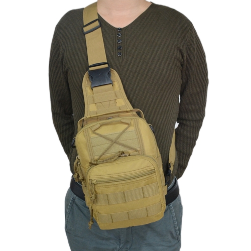 

Outdoor Sports Cycling Bag Waterproof Chest Waist Strap Bag Camouflage Tactics Shoulder Pouch Backpack