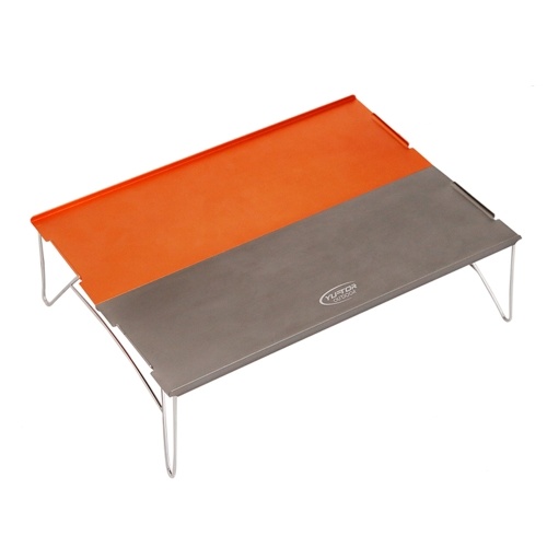 Mesa de camping plegable portátil ultraligera para exteriores