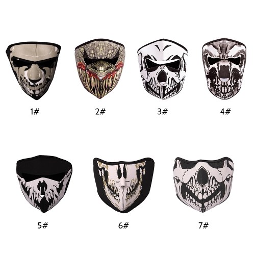 

Multifunction Skeleton Face Mask