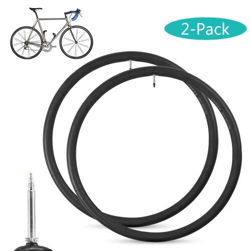 2 STÜCKE Fahrradschlauch Fahrradschläuche Butyl Rennrad Reifen Schrader Presta Ventilschläuche Ersatz für Mountainbikes 26 * 1,9 / 2,125