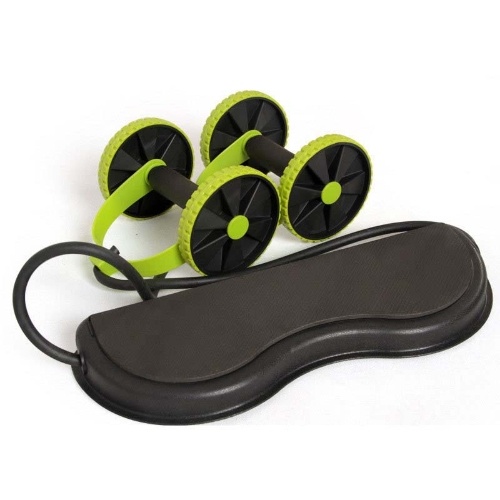 

Household AB Wheels Roller Stretch Elastic Resistance Pull Rope Tool