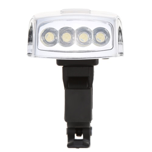

Solar Bike Bicycle 4 LED Front Head Light USB 2.0 Rechargeable Headlight