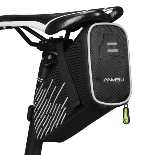 

Bicycle Saddle Bag Waterproof Bike Seat Bag Reflective Cycling Rear Seat Post Bag Ultra Light Tail Rear Bag Bicycle Under Seat Pouch