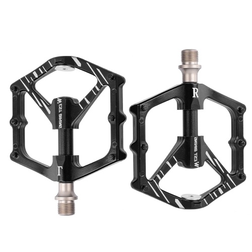 WEST BIKING Bearing Magnetics Parking Pedal Mountain Biking Pedal Anti-slip Chrome Molybdenum Steel Bearing Pedal