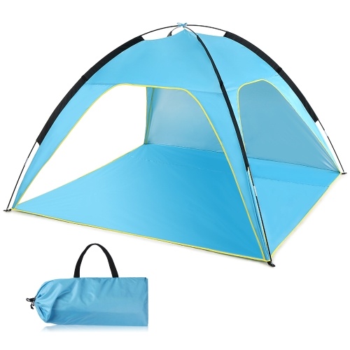 Lightweight Beach Tent Sun Shade Canopy UV Sun Shelter Camping Fishing Tent