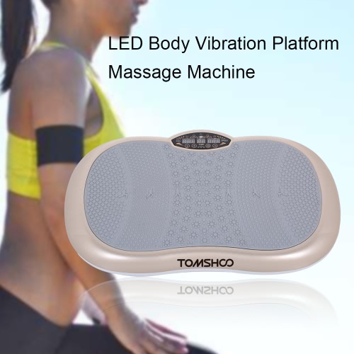 

TOMSHOO Touchscreen LCD Body Vibration Platform Fitness