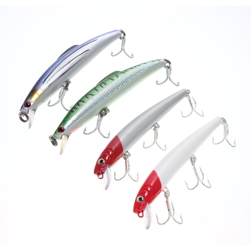 

Fishing Lure Kit Including Fishing Plier Popper Minnow Worm Jig Hook Steel Thread Rolling Swivels Saltwater Freshwater Lure Tackle Box
