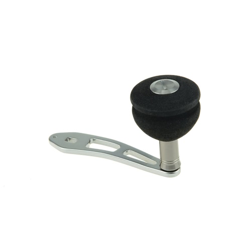 

Aluminum Alloy Fishing Reel Rocker Single Fishing Reel Handle Replacement with Soft EVA Handle Knob for Baitcasting Fshing Reels