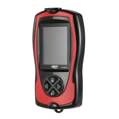 LUCKY FF1108-1CT Portable Fish Finder 100M/300FT Depth Fish Alarm Wired Fish Detector 