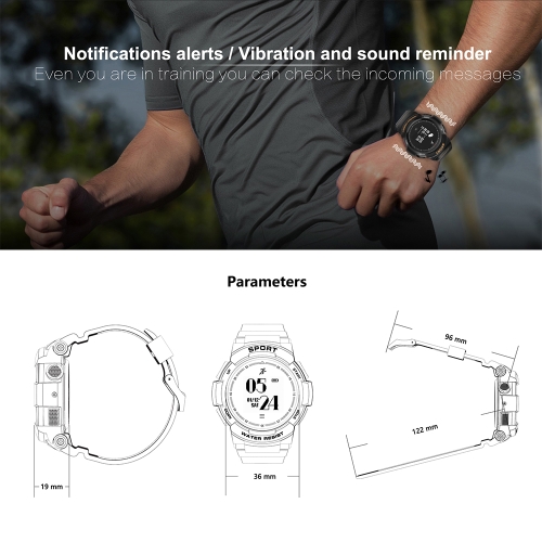 

DTNO.I F6 IP68 Waterproof BT4.0 Smart Watch