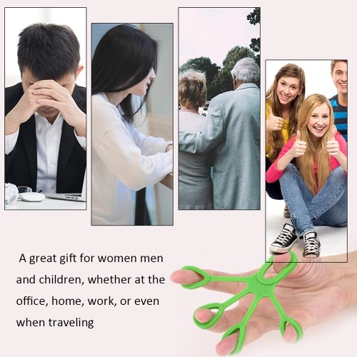 

Light Green Creative Finger Stretcher Forearm Workout Hand Resistance Bands