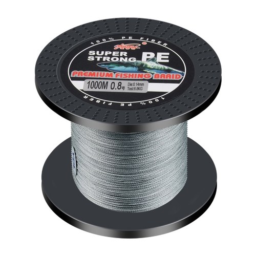 

1000m 4 Strands Knitted Abrasion Resistant Fishing Line Strong PE Lines