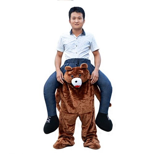 

Funny Stuffed Carry Back Ride on Mascot Pants Costumes