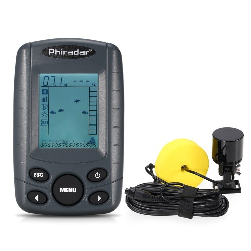 Portable 2.4 Inch LCD Fish Finder