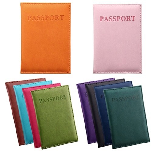 

Leather Travel Passport Holder Case