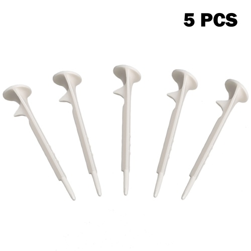 

5 PCS Golf Tees Plastic Step Up Tees