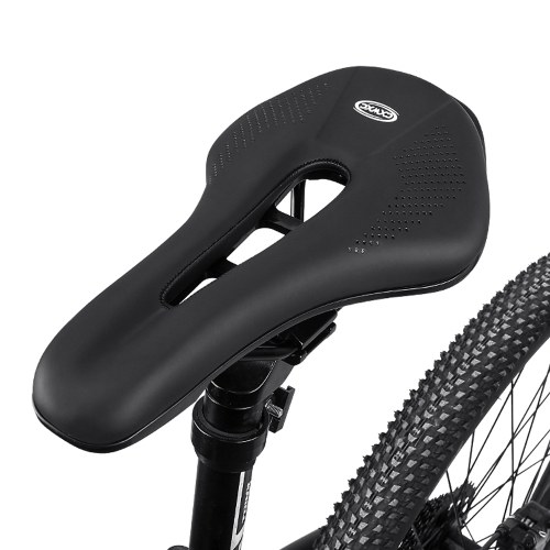 MTB Mountain Road Bike Bicycle Saddle Soft PU Leather Middle Hollow Cycling Seat MTB Mountain Road Bike Bicycle Saddle Soft PU Leather Middle Hollow Cycling Seat