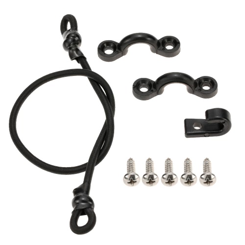 

34.5CM Long Kayak Paddle Bungee Holder Kit Paddle Keeper Rod Keeper for Kayak Boat Canoe