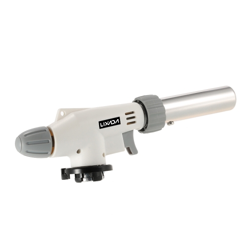 

Lixada Outdoor Gas Torch Flamethrower Blowtorch Auto Ignition Butane Burner Lighter Cooking Culinary Torch Camping BBQ Picnic