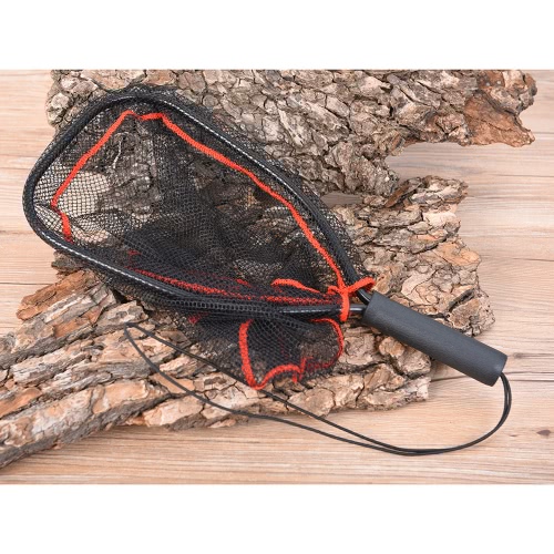 

Aluminum Landing Nets Catch and Release Net Fish Saver Nylon Mesh for Fly Trout Kayak Boating Fishing