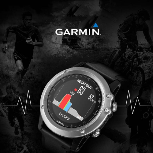

Garmin Fenix ​​3 HR Smart Watch с минеральным стеклом