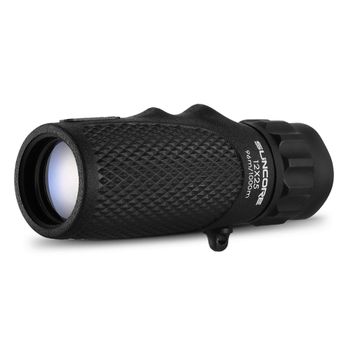 12X25 Focus Monocular Telescope Outdoor Portable Handheld Ultra Monocular Scope for Camping Birdwatching