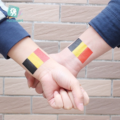 

Football Fan National Flag Sticker for 2018 FIFA World Cup