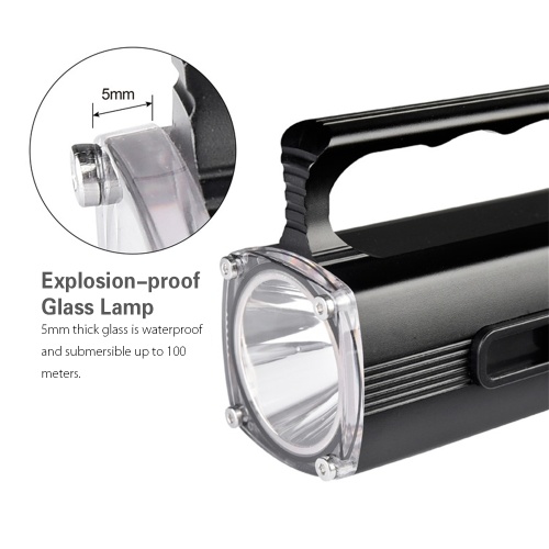 

600 Lumens 100M Underwater Diving Torch Waterproof Rechargeable LED Flashlight Torch Camping Hunting Lamp Lantern Light
