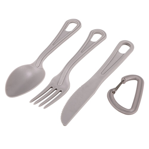 

Ultralight Plastic Flatware Kit Pocket Fork Spoon Cutter BPA Free Tableware Set Home Kitchen Camping Picnic Hiking Travel Cutlery Set