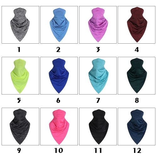 

Cycling Face Mask Clothing Neck Gaiter Breathable Cooling Face Wrap Summer Outdoor Sports Scarf Men Women Ice Silk Seamless Bicycle Riding Equipment Sunscreen