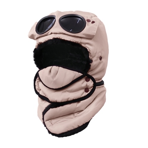 

Windproof Kids Winter Hat Trapper Hat with Face Cover Ushanka Hat Bomber Cap for Boys Girls