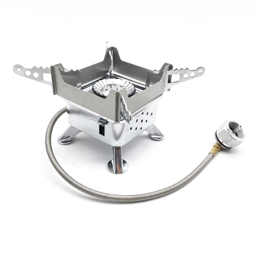

Outdoor Portable Camping Picnic Stove Durable Metal Gas Stove Camping Cooking Stove