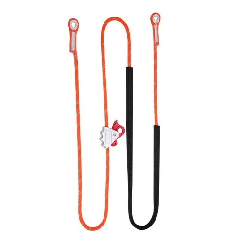 

3 Meters Adjustable Positioning Rope Durable Positioning Lanyard with Metal Snap Hook Full Protection Climbing Position Lanyard