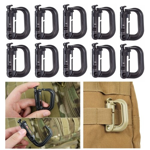

10 Pieces Tactical Gear Strap Clip
