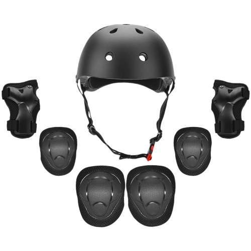 

Kids 7 in 1 Helmet and Pads Set