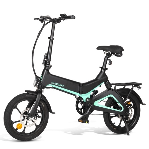 Samebike JG7186 16 polegadas dobrável bicicleta elétrica 250W 25 km / h