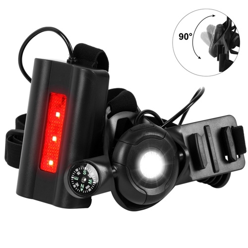 

PX5 Водостойкий регулируемый ходовой светильник USB аккумуляторная спортивная лампа
