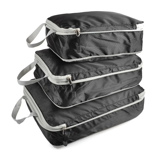 

3pcs Packing Cube Set Compression Bags Luggage Organizer for Travel Bussiness Trip