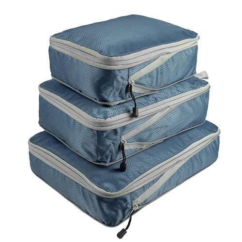 

3pcs Packing Cube Set Compression Bags Luggage Organizer for Travel Bussiness Trip