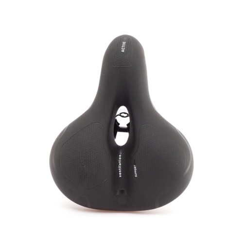

Bike Saddle Mountain Bike Saddle Airflow Vent in the Middle Saddle Cushion Waterproof Suitable for Bicycle/Mountain Bike/Road Bike Red