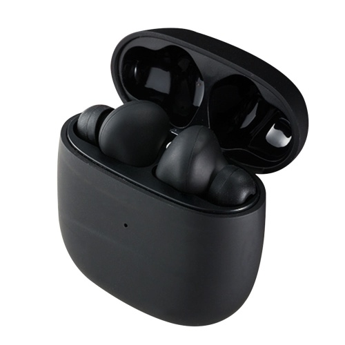 

J3 TWS BT5.0 Wireless Earphones Half-in Ear Auto Pairing Touch Control Noise Reduction with Microphone (Black)